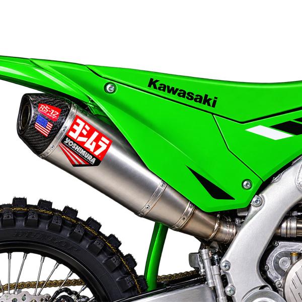 Scarico completo Yoshimura Kawasaki KX250FX 2027 racing acciaio