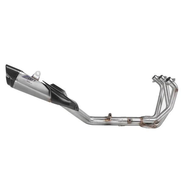 ZARD Full exhaust Yamaha MT09 2024-2026 titanium Racing carbon end cap