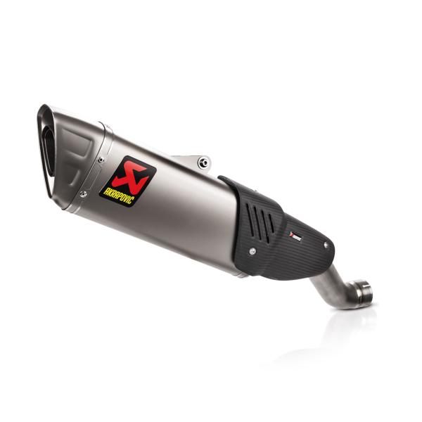 Akrapovic exhaust Aprilia Tuono V4 2025-2026 approved titanium slip-on