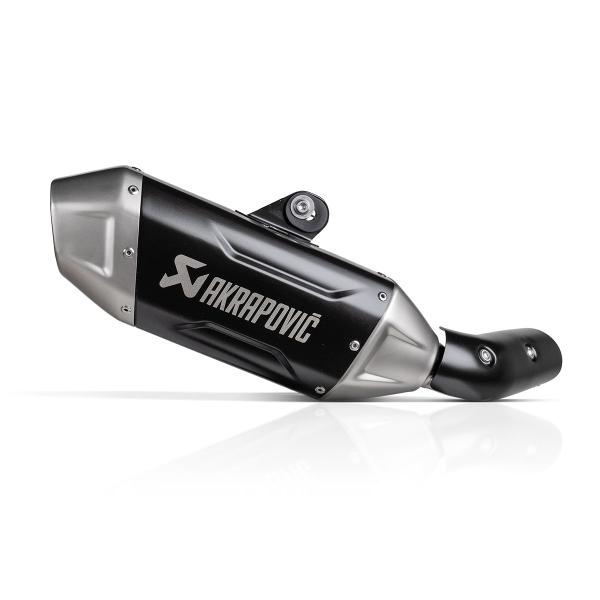 Scarico Akrapovic BMW F450GS 2026 omologato acciaio nero