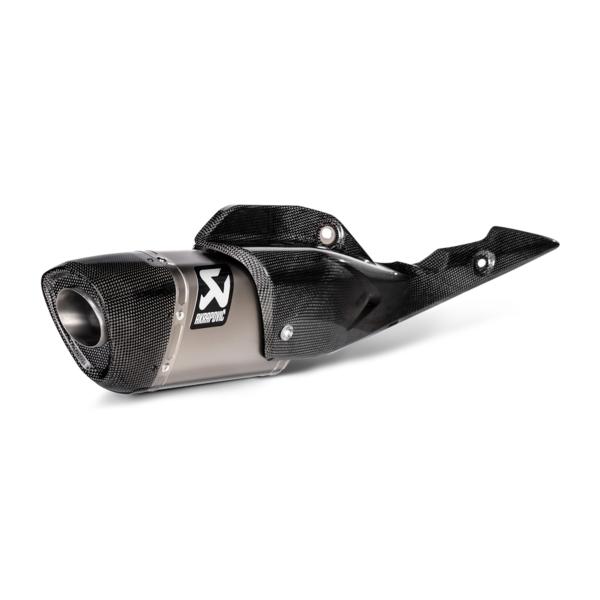Akrapovic exhaust approved titanium slip-on Suzuki GSXS1000/GT 2026