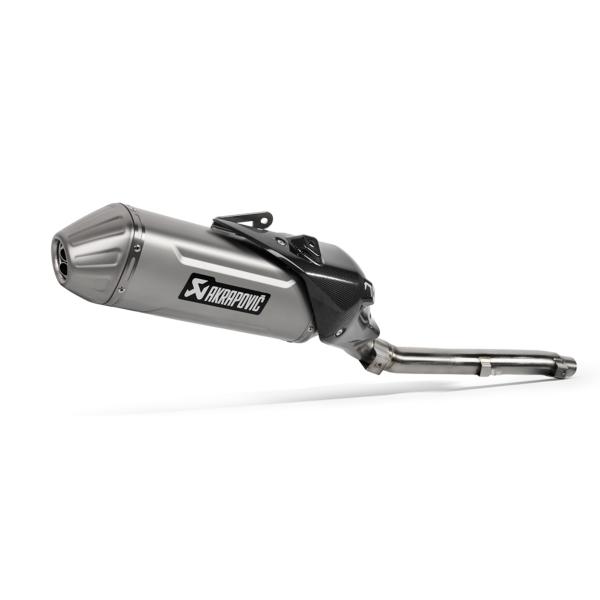 Akrapovic exhaust Suzuki DR-Z4S / SM 2026 approved titanium slip-on