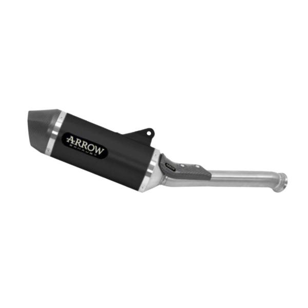 Arrow approved black aluminum Race-Tech exhaust KTM 890 SMT 2023-2024