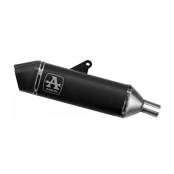Scarico Arrow Veloce alluminio nero Racing Triumph Tiger 1200 valigie 2022-2024