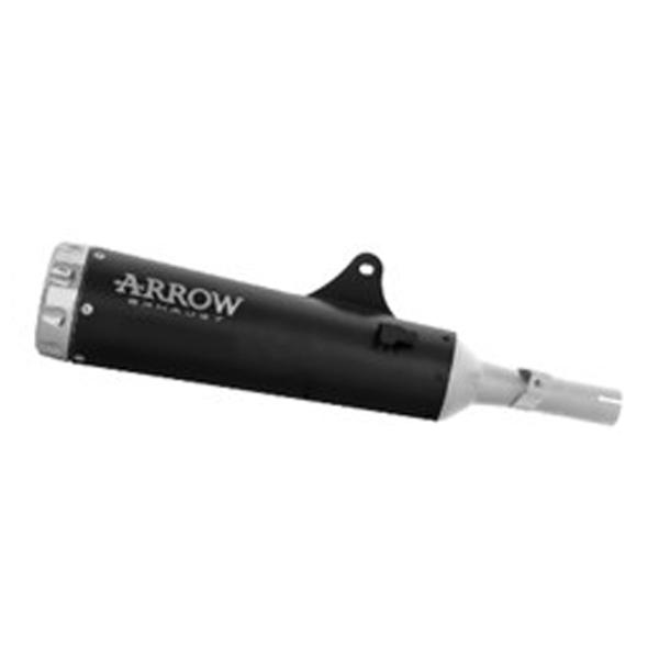 Arrow approved black steel/polished aluminum Rebel exhaust Honda GB350S 2025