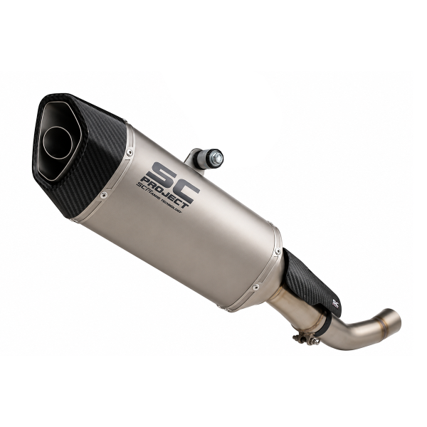 SC-Project exhaust Honda CB750 Hornet 2023-2026 approved SC1-R slip-on