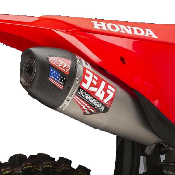 Yoshimura exhaust Honda CRF450R 2021-2024 FIM-homologated steel
