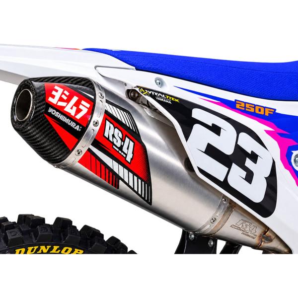 Yoshimura exhaust Yamaha YZ250F 2024-2026 FIM-homologated steel