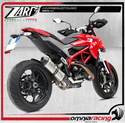 Terminale di Scarico Zard Penta Style Racing Ducati Hypermotard 821 / Hyperstrada / SP 2013 13>15