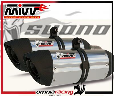 Scarico Mivv Suono Full Titanio per Ducati 1198 R/S (1198/1198R/1198S) 2008>2011