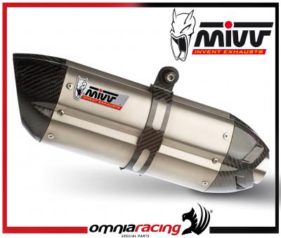 Scarichi Mivv Suono Acciaio Inox per Ducati 848 2008>2011