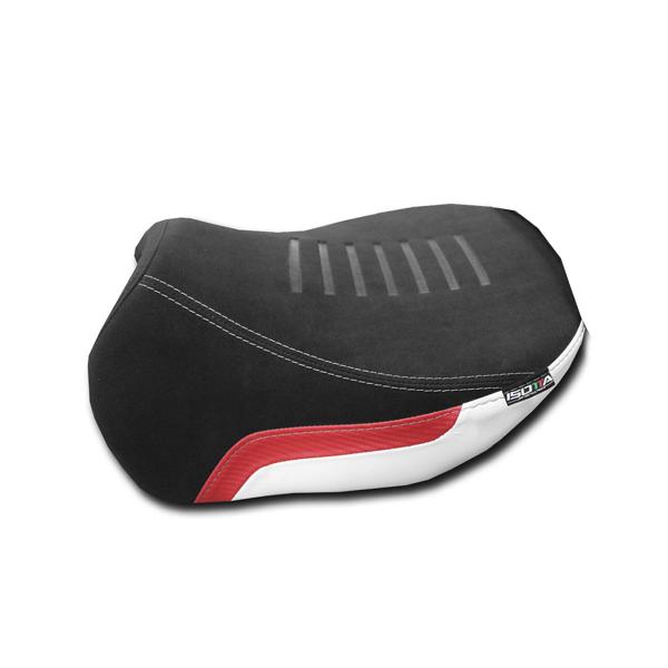 Isotta White Comfort rider saddle Ducati Multistrada V4 Pikes Peak 2022-2025
