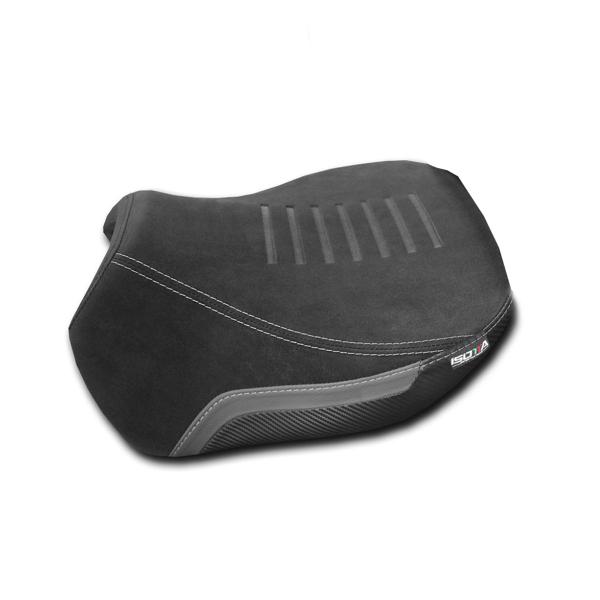 Isotta Triple Black Comfort rider saddle Ducati Multistrada V4 Pikes Peak 2022-2025