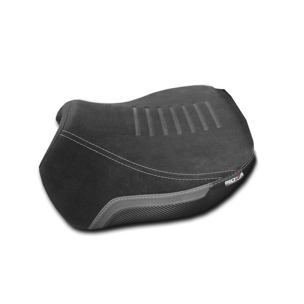Isotta Triple Black Comfort passenger saddle Ducati Multistrada V4 Pikes Peak 2022-2025