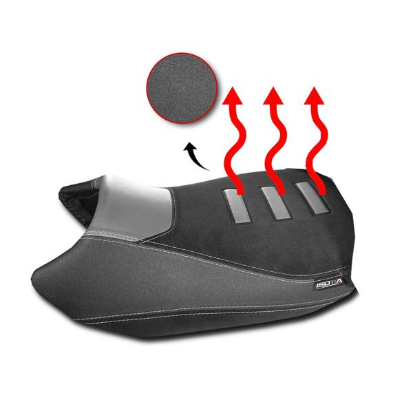 Isotta rider lowered saddle Comfort Heated black BMW R1300GS 2023-2025