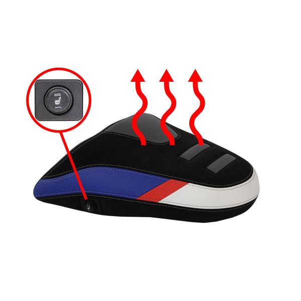 Isotta Passenger saddle Comfort Heated Trophy BMW R1300GS 2023-2025