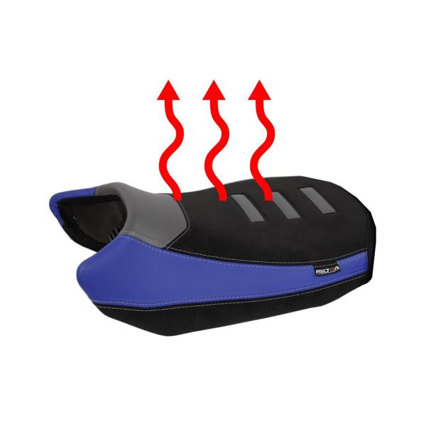 Isotta Trophy Comfort Heated Raised rider saddle BMW R1300GS 2023-2025