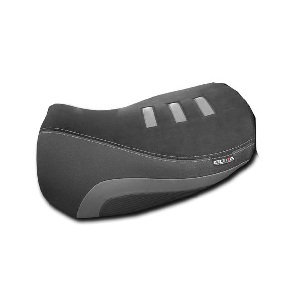 Isotta Triple Black Heated Lowered rider saddle With Prostatic Canal BMW R1300GS Adventure 2024-2025