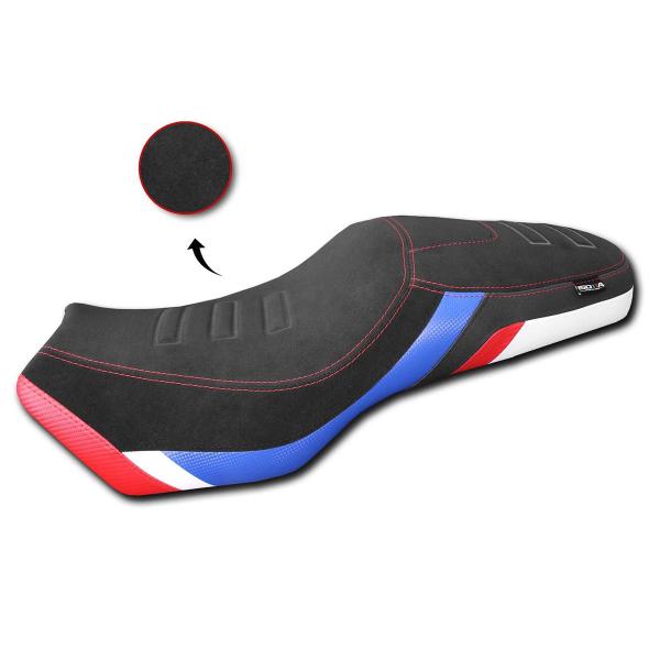 Isotta saddle blue/white/red BMW F850GS 2018-2024