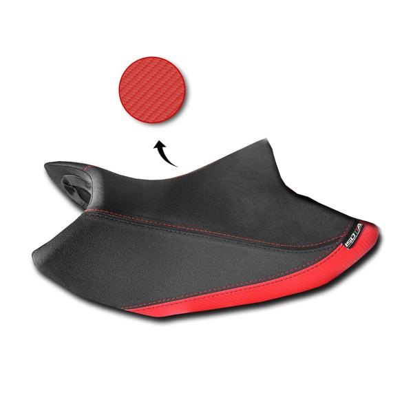 Isotta rider saddle Comfort red Honda NC750X 2021-2024