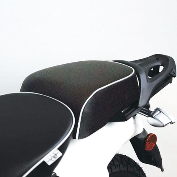 Isotta rear saddle black Aprilia Scarabeo 100 2014-2020