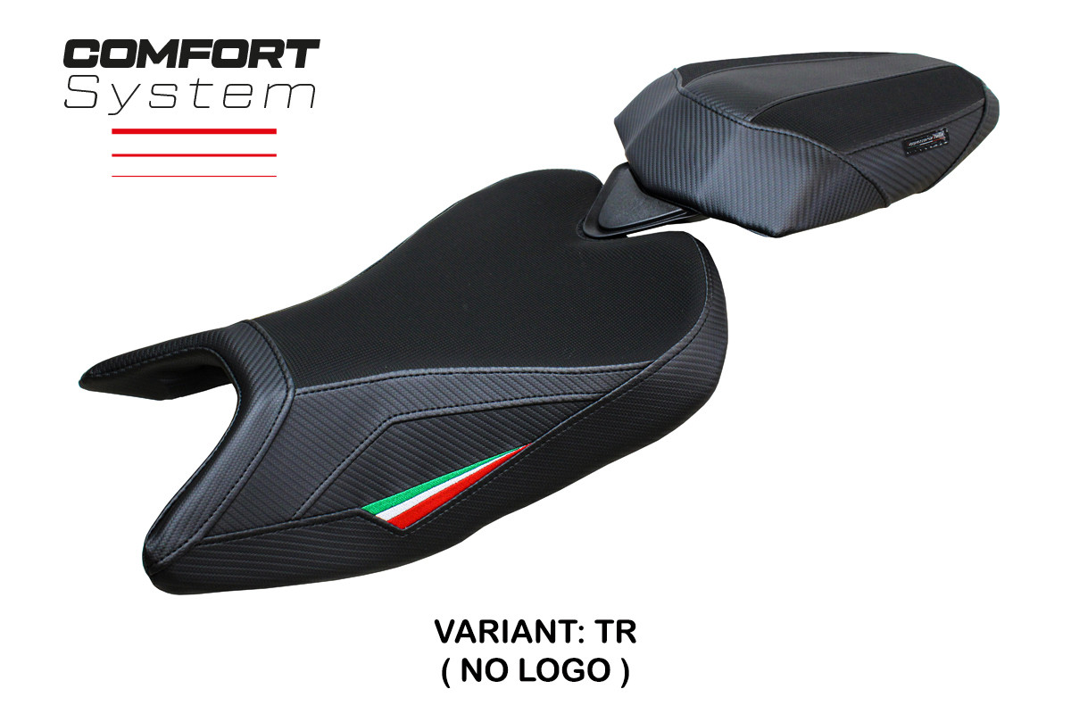 TPZ Bezz Comfort tricolor Saddle covering Aprilia RS457 2023-2025