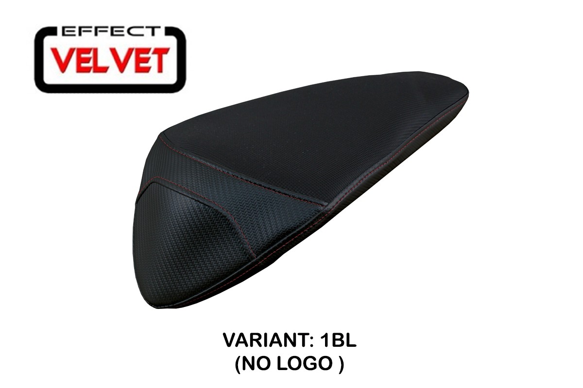 Rivestimento sella TPZ Pass Tuono Velvet nero Aprilia Tuono V4 2011-2020