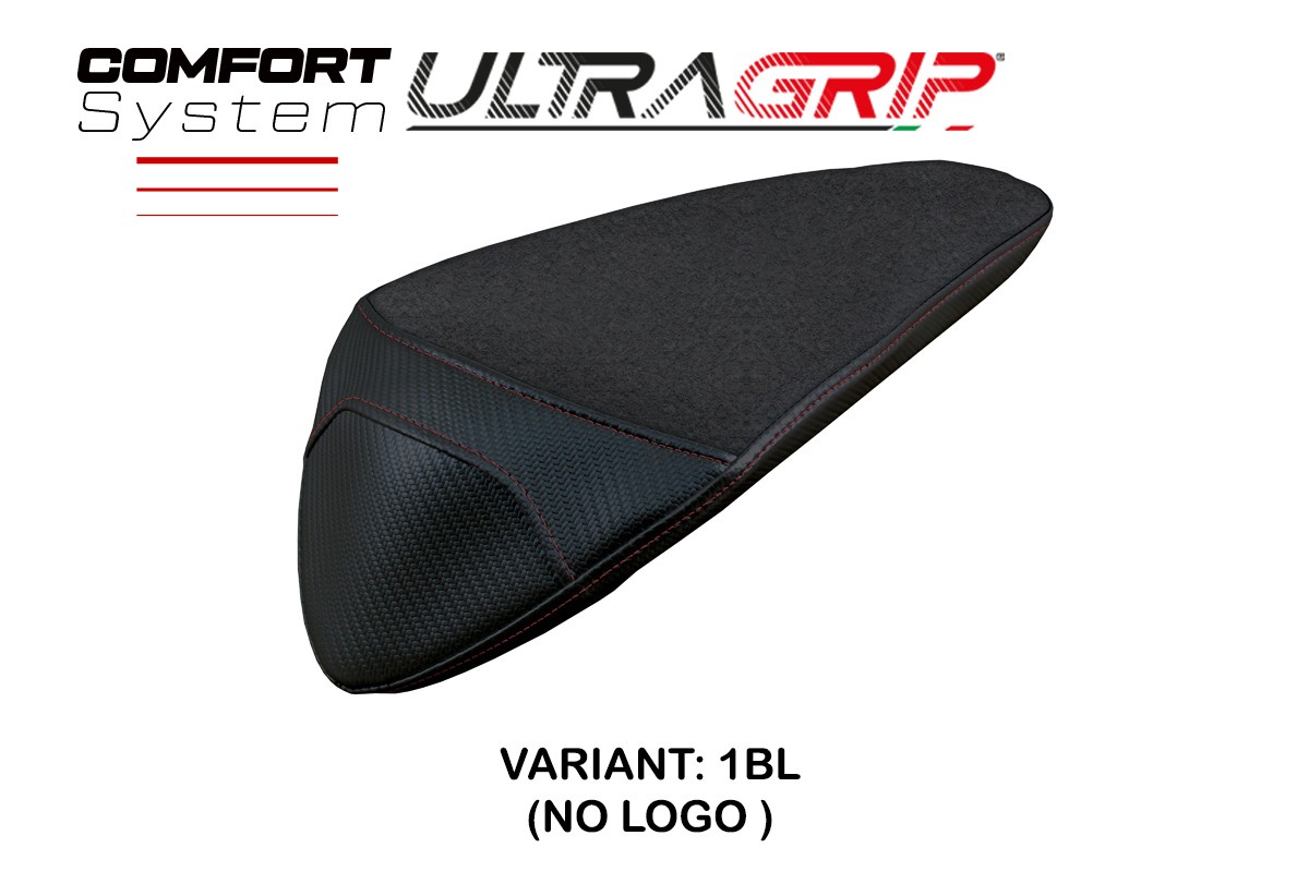 Rivestimento sella TPZ Pass Tuono Comfort Ultragrip nero Aprilia Tuono V4 2011-2020