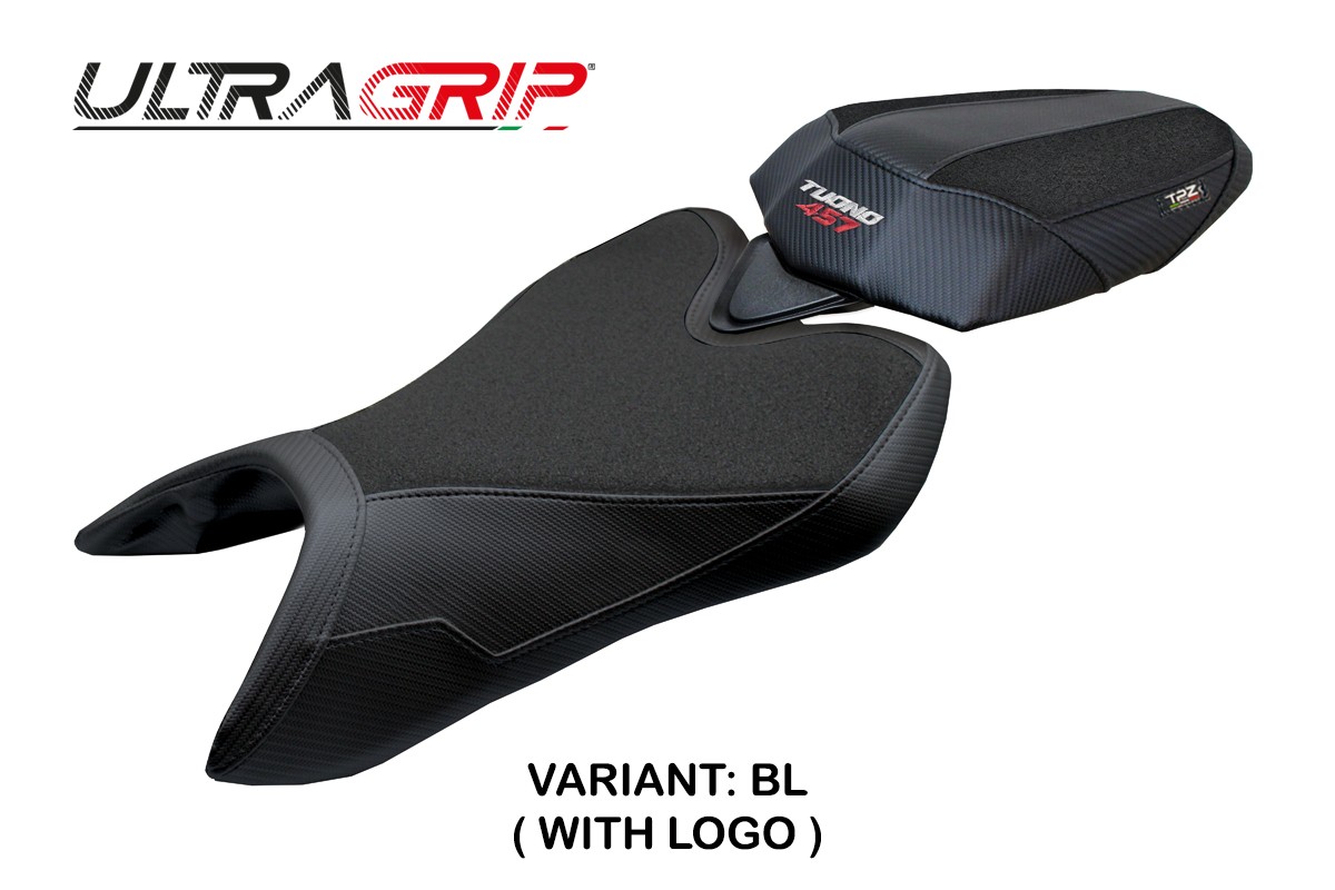 Rivestimento sella TPZ Vignesh Ultragrip Logo nero Aprilia Tuono 457 2025