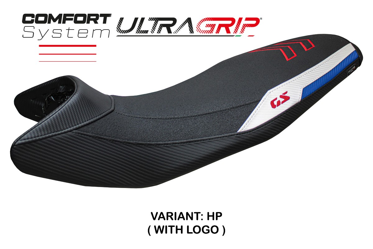 Rivestimento sella TPZ Nemo Comfort Ultragrip Logo colori HP BMW F900GS 2024-2025