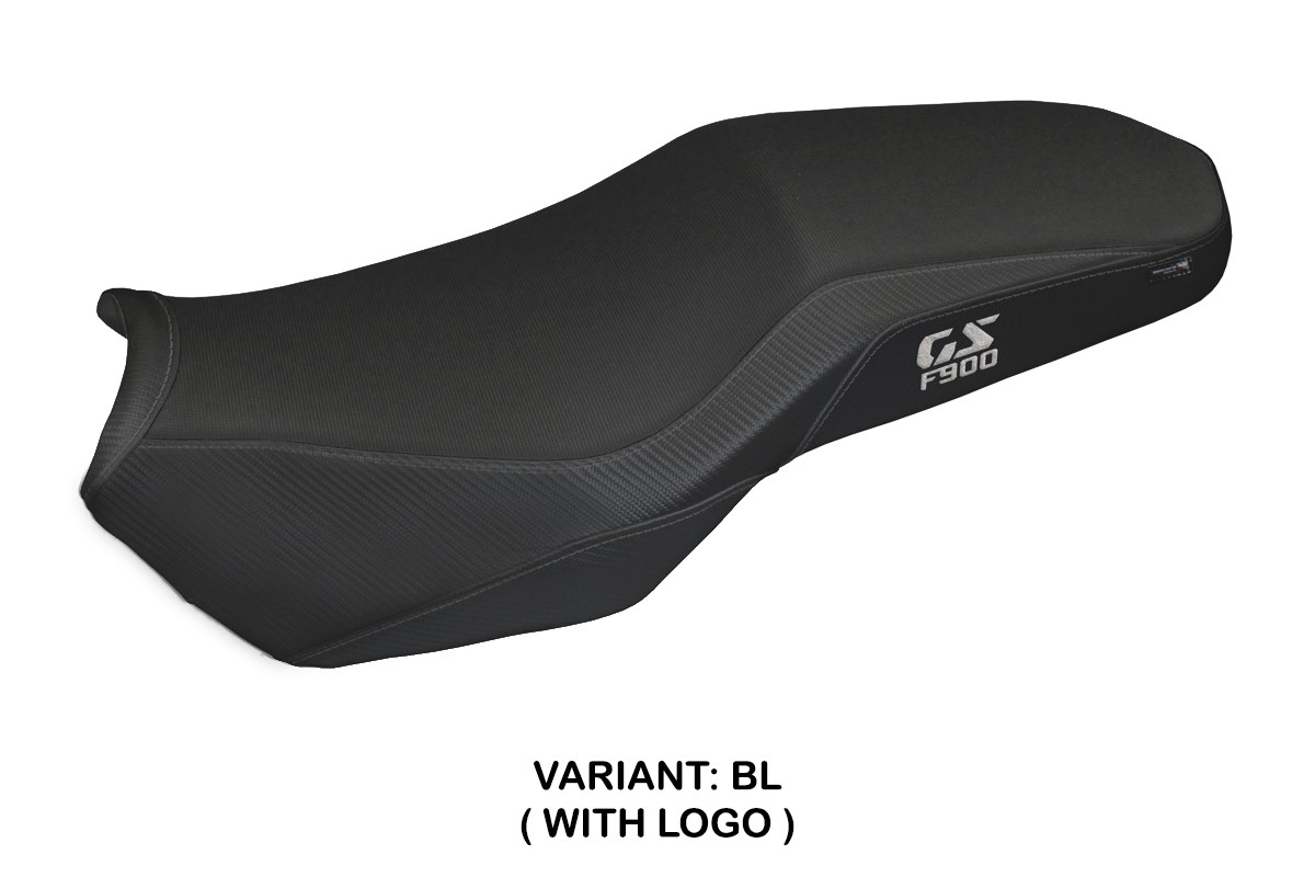 Rivestimento sella TPZ Selb Logo nero BMW F900GS Adventure 2025