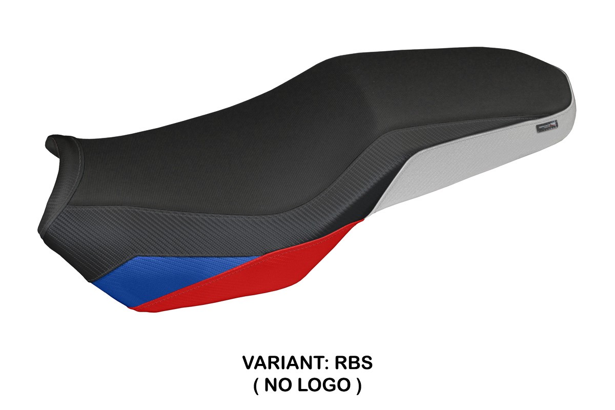 Rivestimento sella TPZ Selb rosso-blu-argento BMW F900GS Adventure 2025