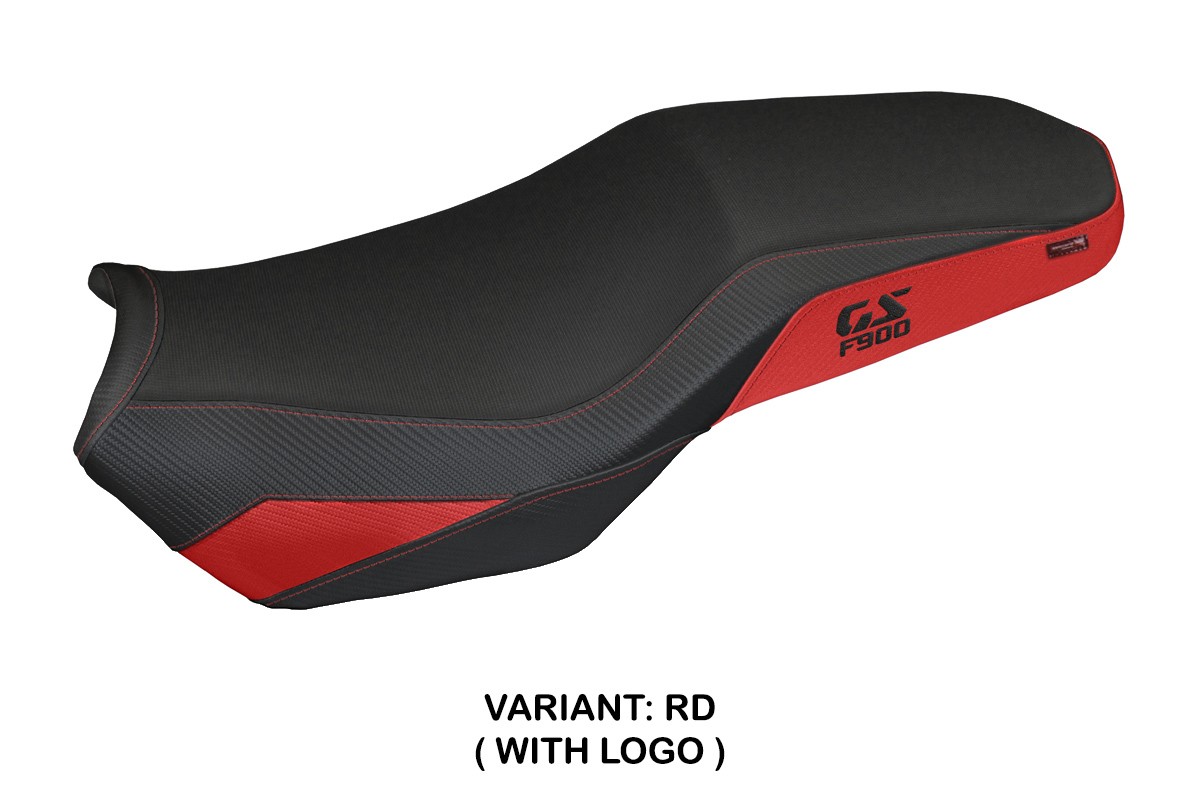 Rivestimento sella TPZ Selb Logo rosso BMW F900GS Adventure 2025