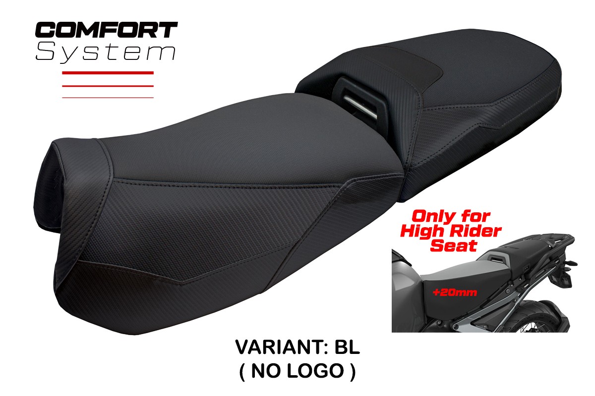 TPZ Haisyn Comfort black Saddle covering BMW R1300GS Adventure 2024-2025