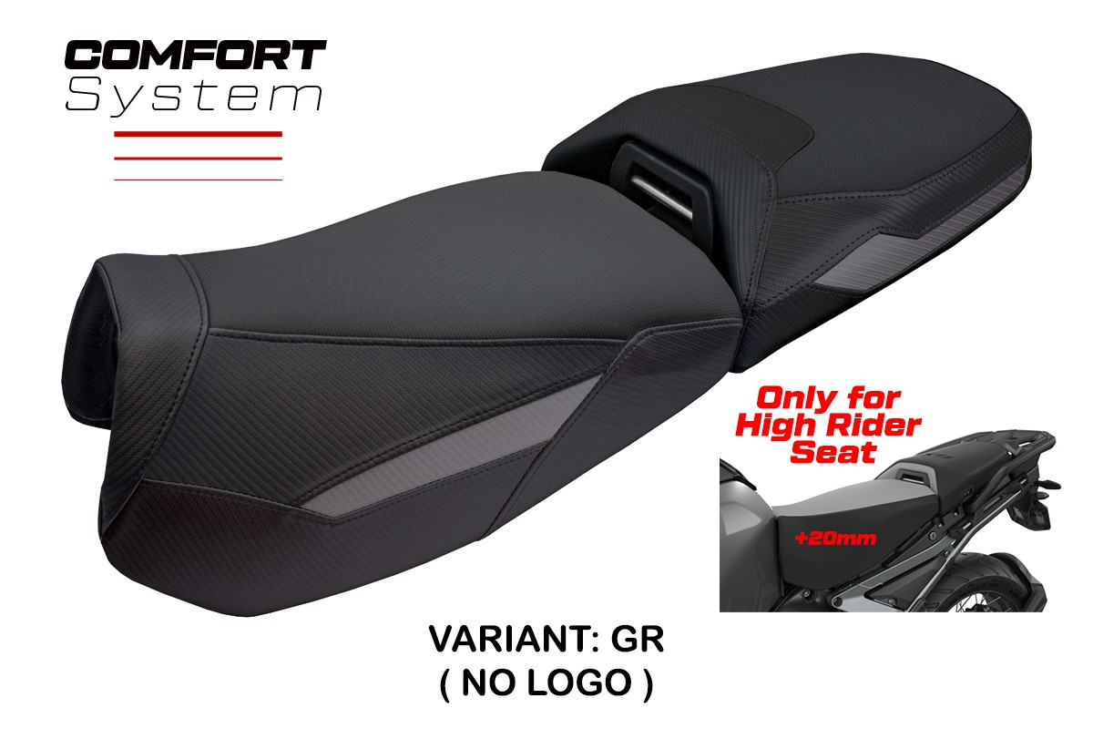 TPZ Haisyn Comfort grey Saddle covering BMW R1300GS Adventure 2024-2025