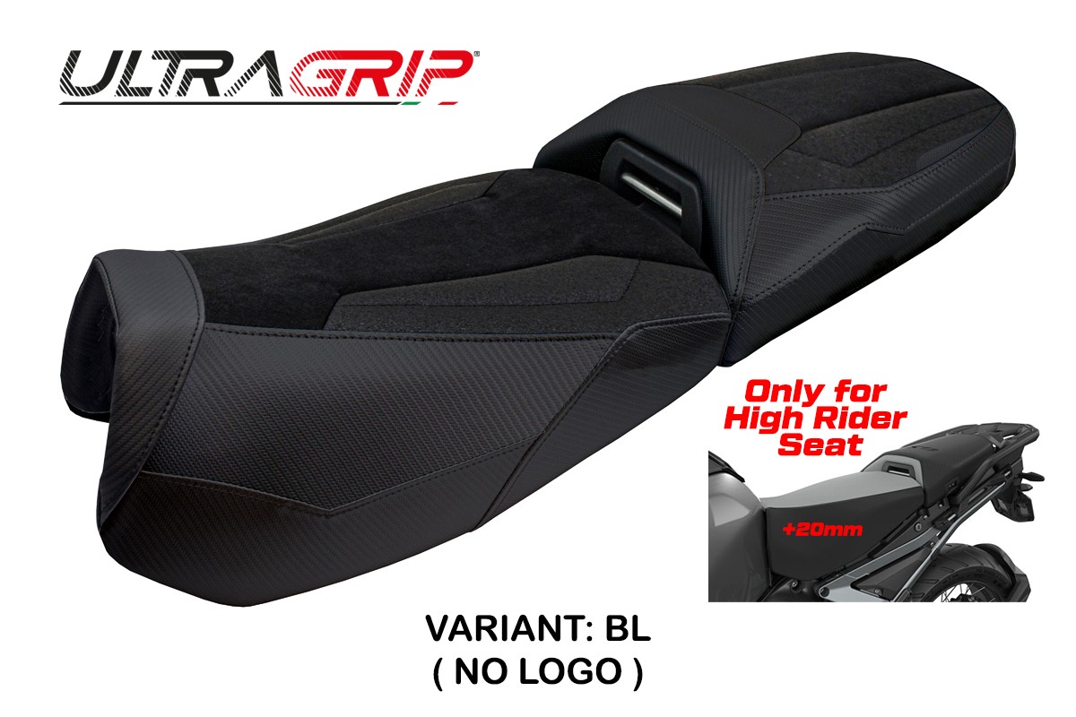 TPZ Haisyn Ultragrip black Saddle covering BMW R1300GS Adventure 2024-2025