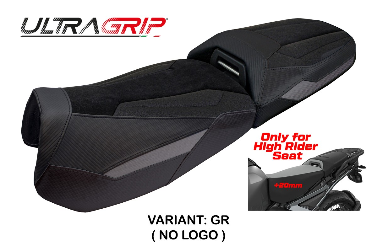 TPZ Haisyn Ultragrip grey Saddle covering BMW R1300GS Adventure 2024-2025