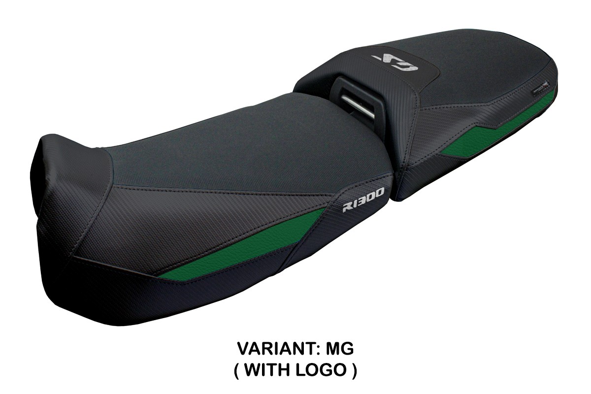 Rivestimento sella TPZ Ulma Logo verde militare BMW R1300GS Adventure 2024-2025