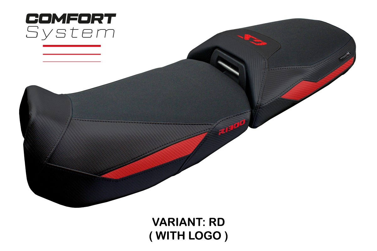 Rivestimento sella TPZ Ulma Comfort Logo rosso BMW R1300GS Adventure 2024-2025