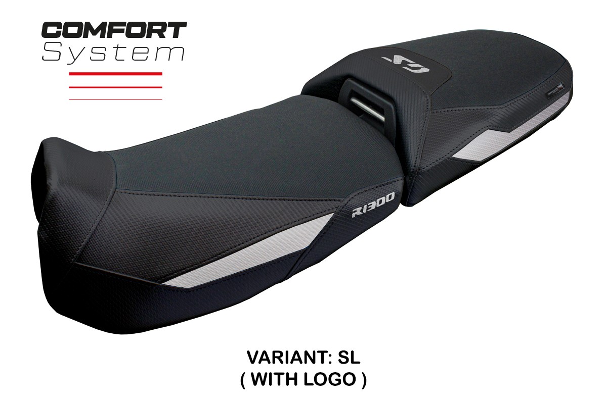 Rivestimento sella TPZ Ulma Comfort Logo argento BMW R1300GS Adventure 2024-2025