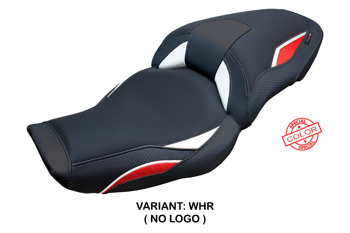 Rivestimento sella TPZ Linz bianco-rosso BMW S1000XR 2024-2025