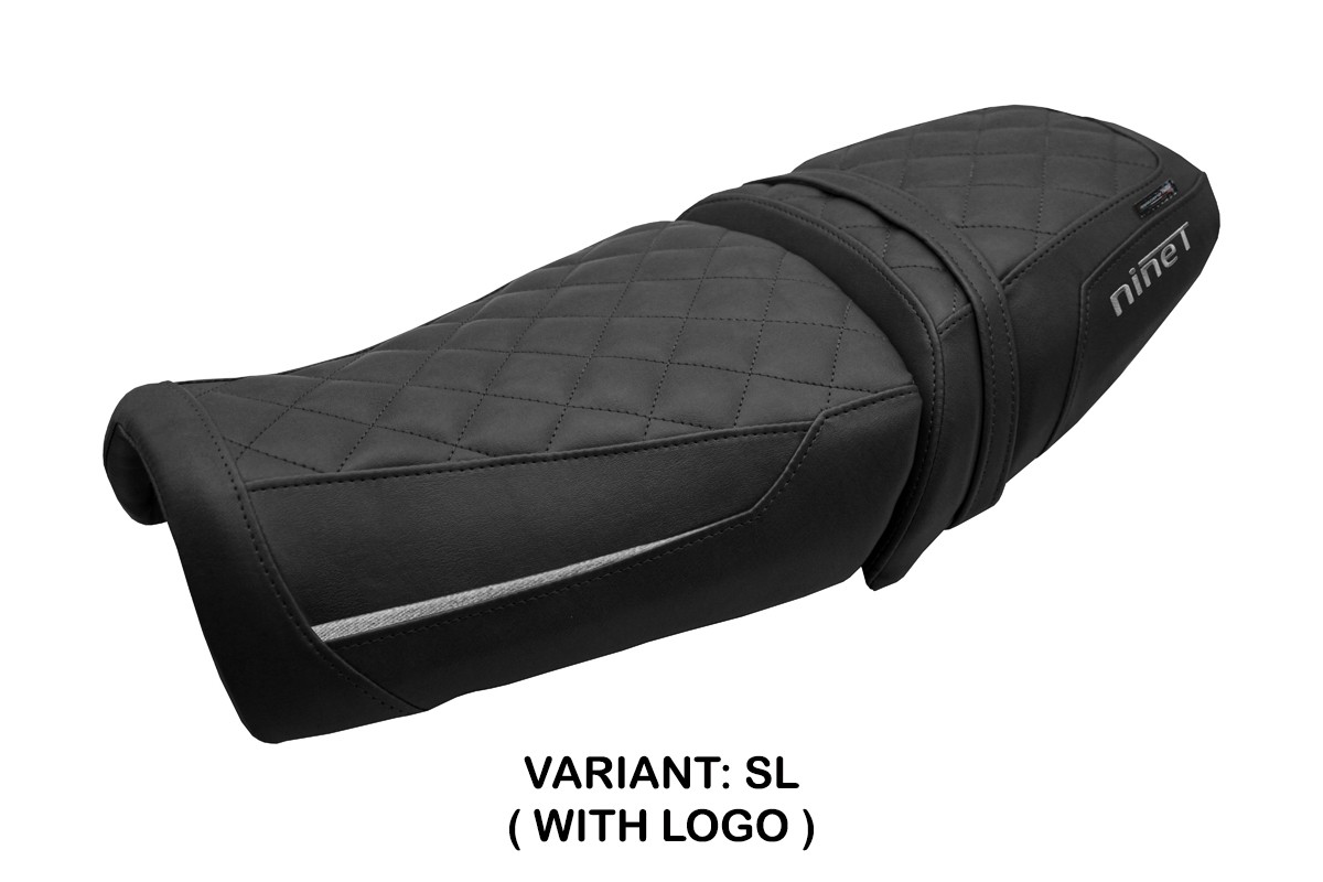 Rivestimento sella TPZ Ninette Logo argento BMW R12 NineT 2025