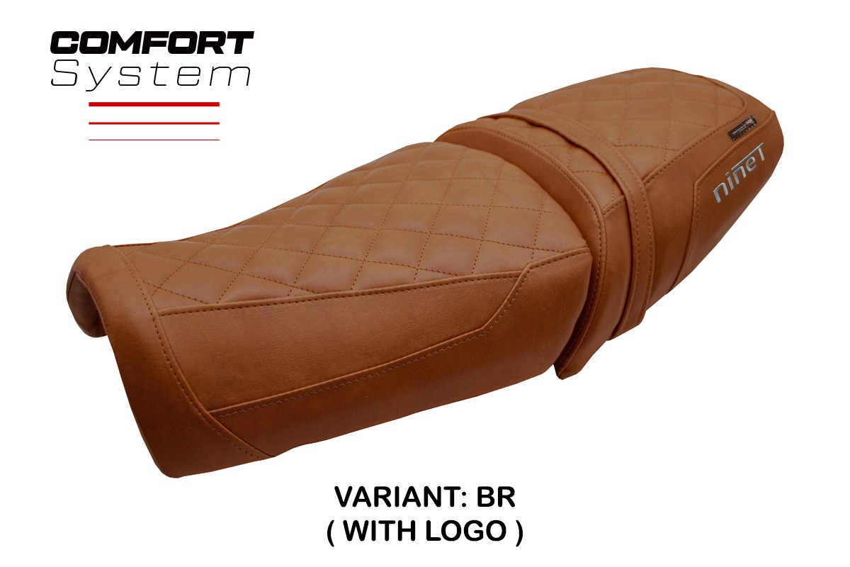 Rivestimento sella TPZ Ninette Comfort Logo marrone BMW R12 NineT 2025