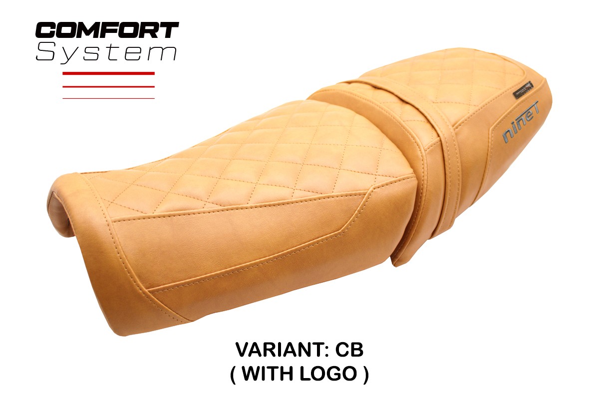 Rivestimento sella TPZ Ninette Comfort Logo cammello BMW R12 NineT 2025