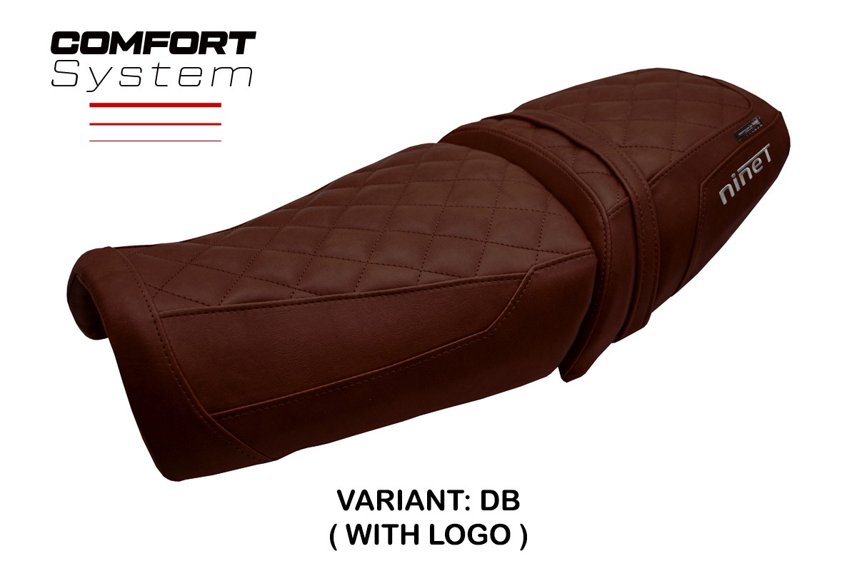 Rivestimento sella TPZ Ninette Comfort Logo testa di moro BMW R12 NineT 2025