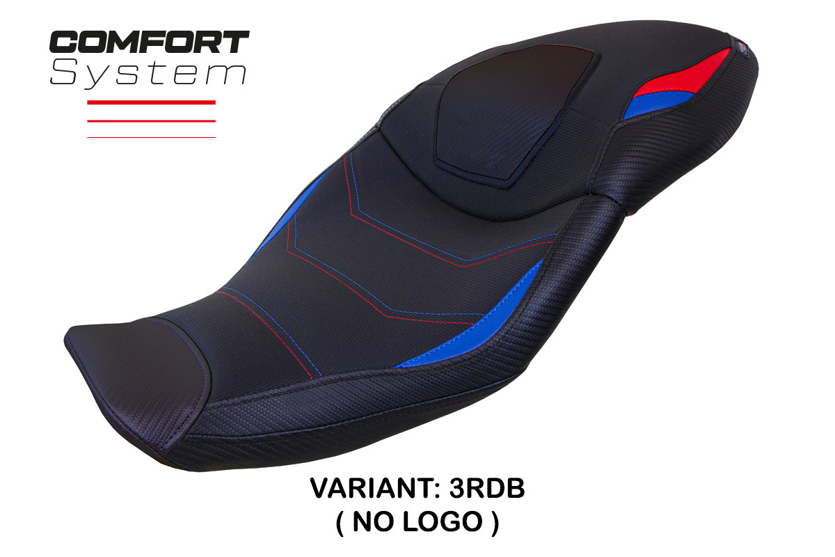 Rivestimento sella TPZ Dresden Comfort rosso-blu BMW S1000XR 2020-2023