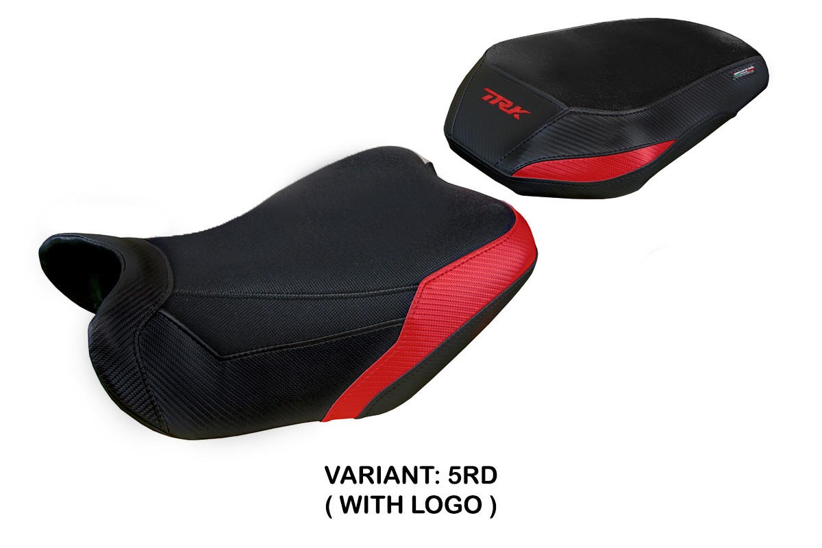 Rivestimento sella TPZ Taisha Logo rosso Benelli TRK702 2023-2025