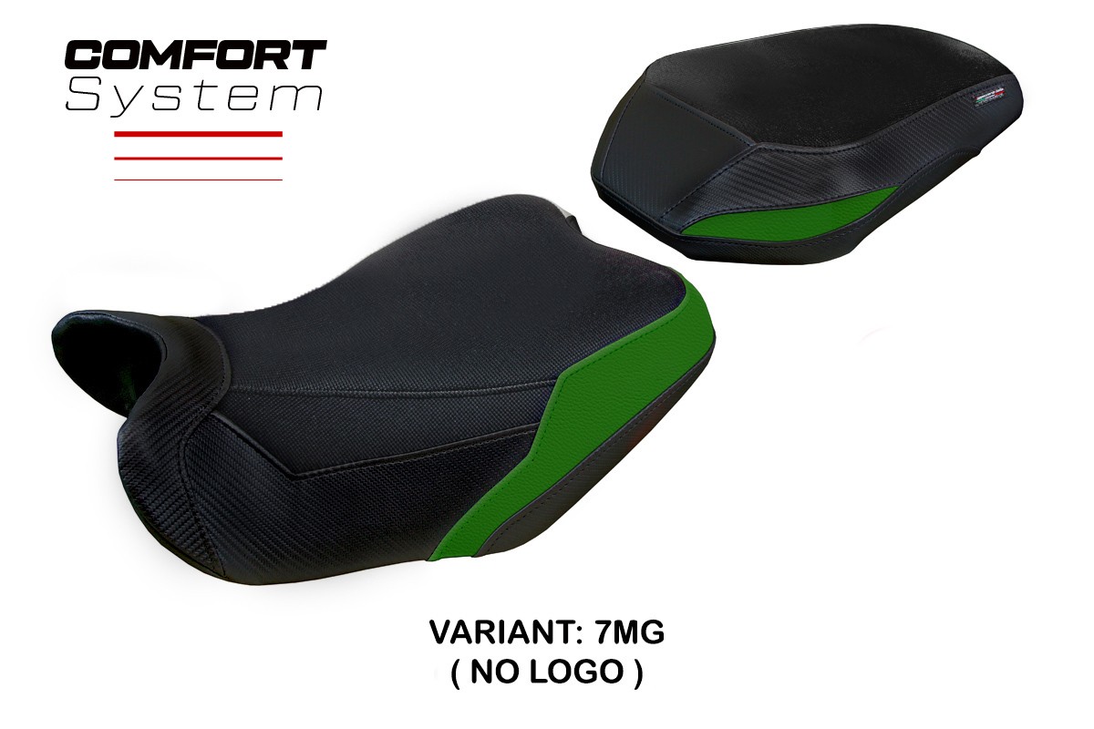 Rivestimento sella TPZ Taisha Comfort verde militare Benelli TRK702 2023-2025