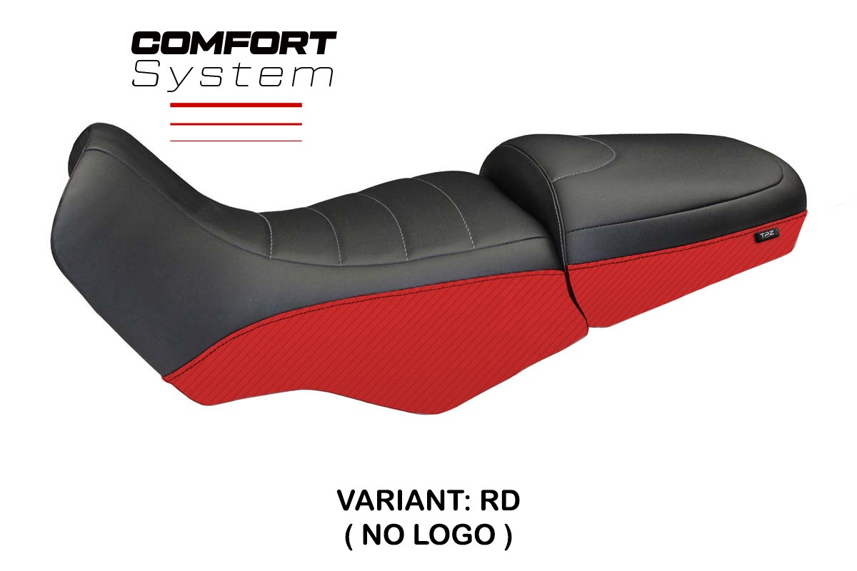 Rivestimento sella TPZ Firenze Carbon Color Comfort rosso BMW R1100/1150GS 1994-2003