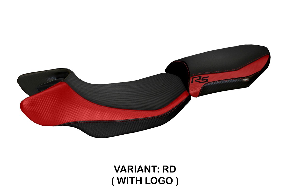 TPZ Aurelia Color RS red Saddle covering Logo BMW R1200RS 2015-2019